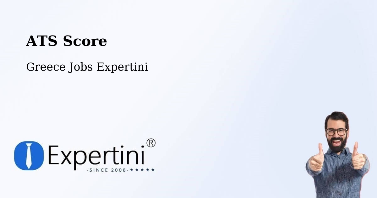 Resume ATS Score & Job Description Match Tool – Mitroúsi - Greece Jobs Expertini